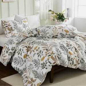 Floral Patterned Bedding Set Duvet